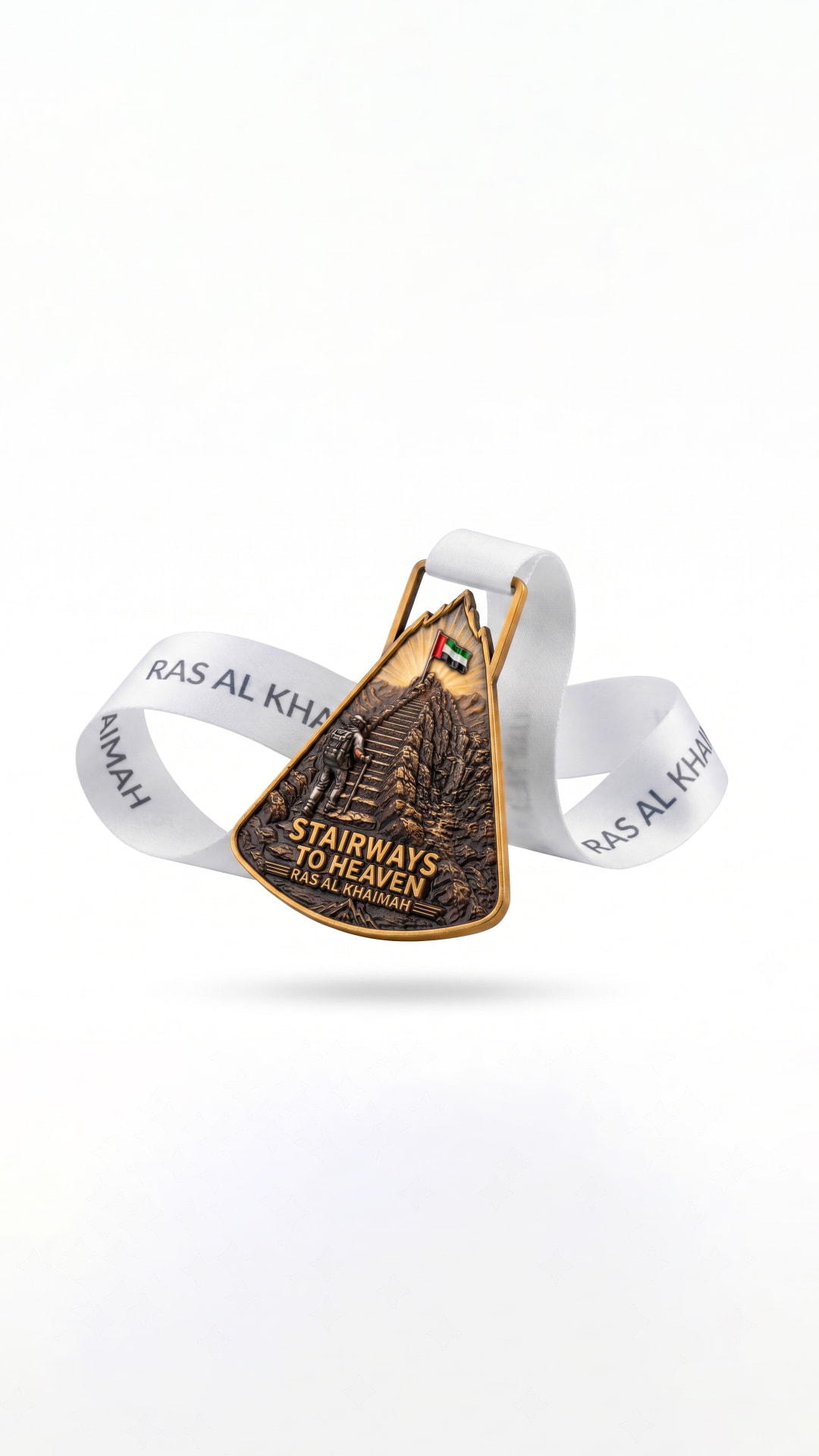 Front of the Stairways to Heaven Trail Medal